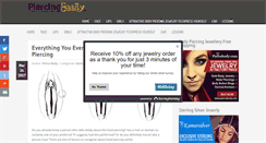 Desktop Screenshot of piercingeasily.com